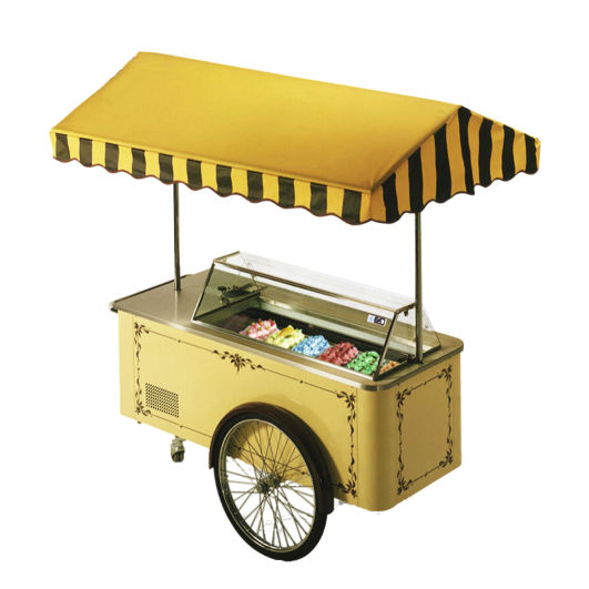 Professioneller Speiseeiswagen "Nostalgie"