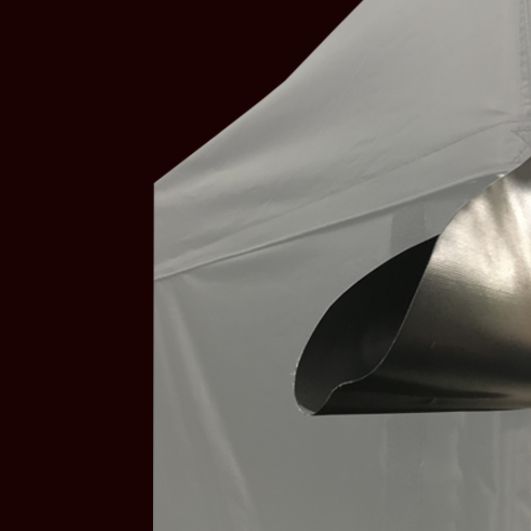 Faltzelt "Royal" 3m Regenrinne schwarz