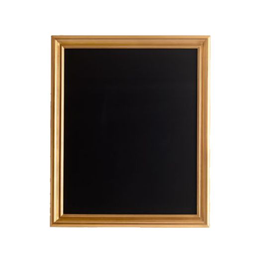 Tafel ca. 60x50cm, mit Goldrahmen