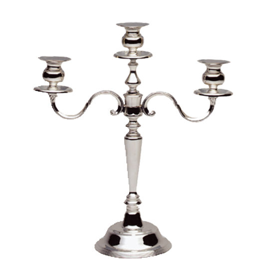 Kerzenleuchter "Royal Silver" 3-armig