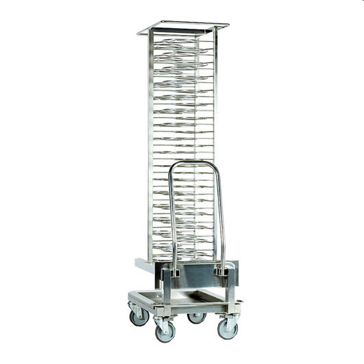 Tellerhordengestellwagen für Konvektomat SCC 20x1/1 GN