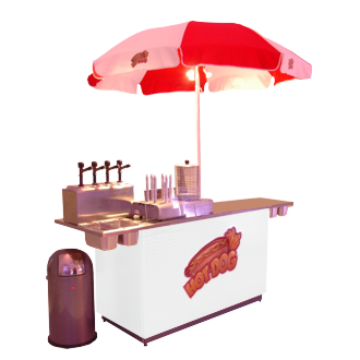 American Hot Dog Stand "Classic"