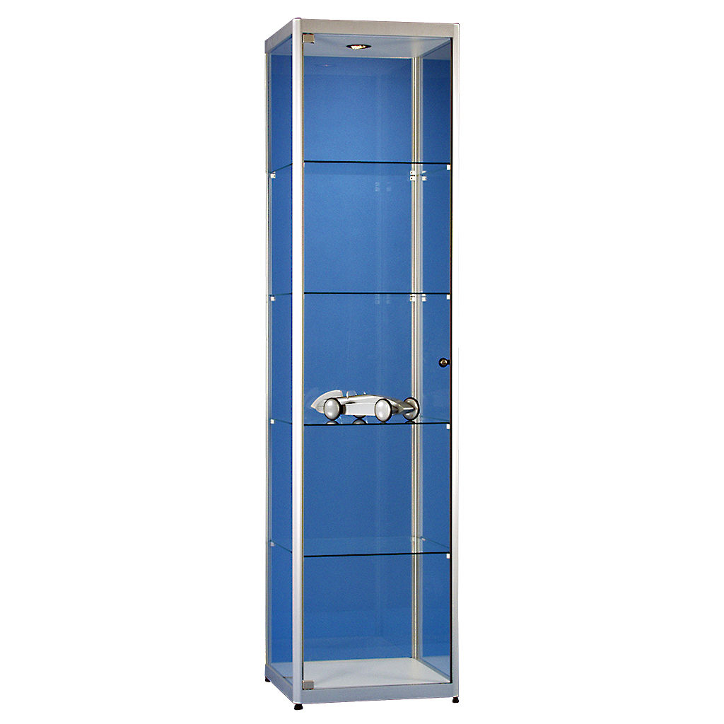 Säulenvitrine beleuchtet 50x50cm