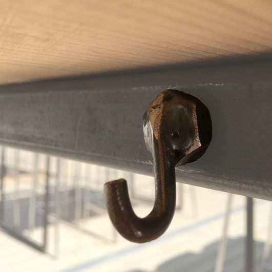 Jackenhaken für Tischsystem "Industry"