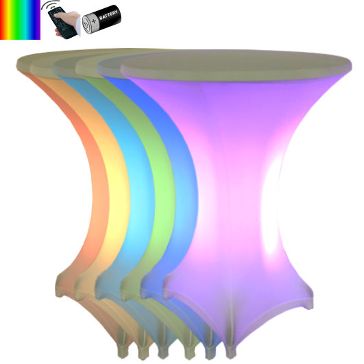 LED Leuchtstehtisch kabellos