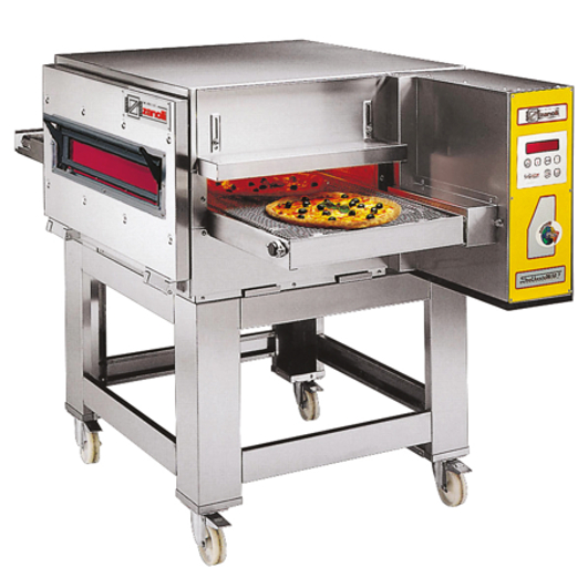 Durchlaufpizzaofen / Elektrotunnelofen, bis zu 55 Pizzen /h