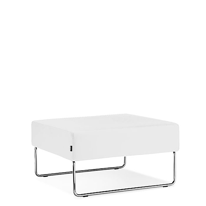 "Cube-Lounge" Hocker Kunstleder