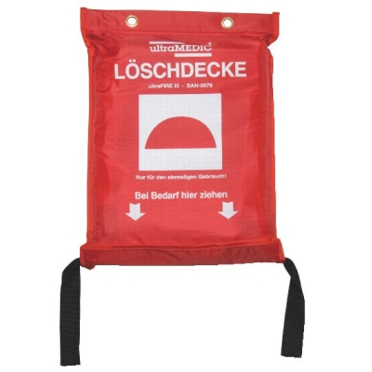 Löschdecke im Beutel