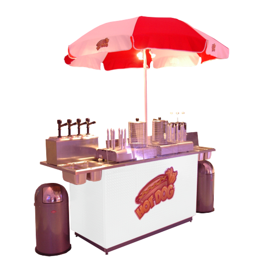 American Hot Dog Stand "King-Size"