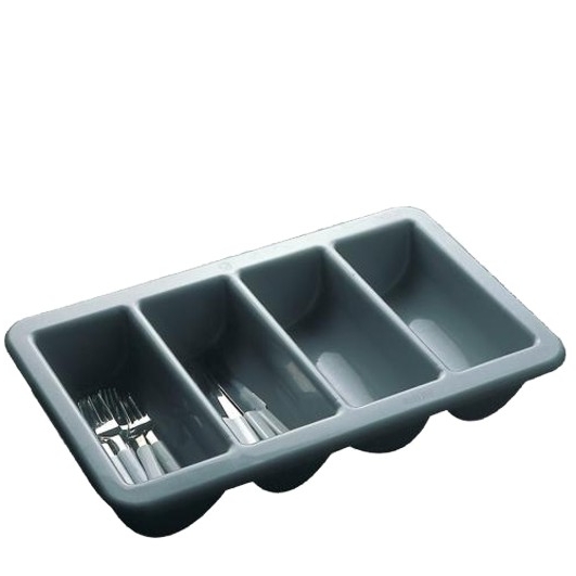 Besteckkasten 4-fach Kunststoff