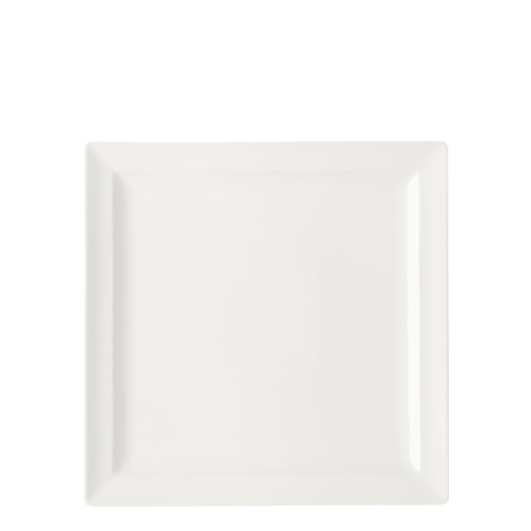 Teller "Royal", creme, quadratisch