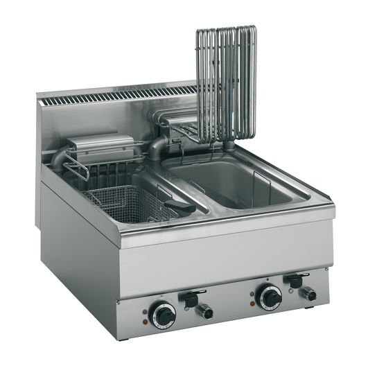 Fritteuse Tischgerät 2-Becken a 10l