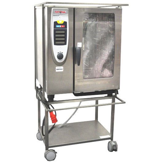 Konvektomat 10x 1/1 GN Rational SCC mit Unterbau