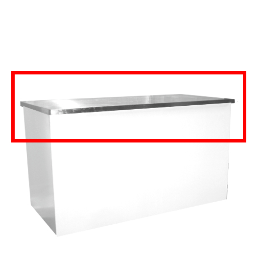 Tresendeckplatte 150x75cm