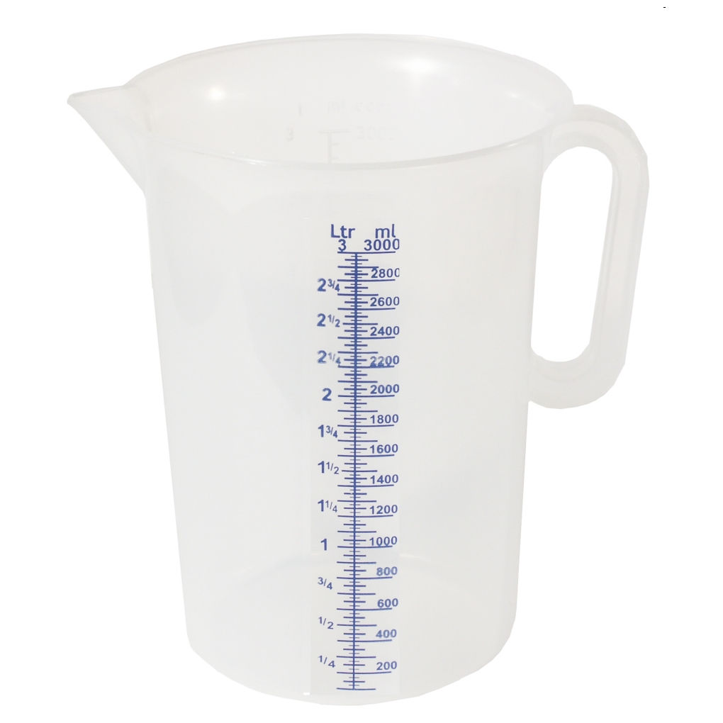 Kunststoffmessbecher 3l