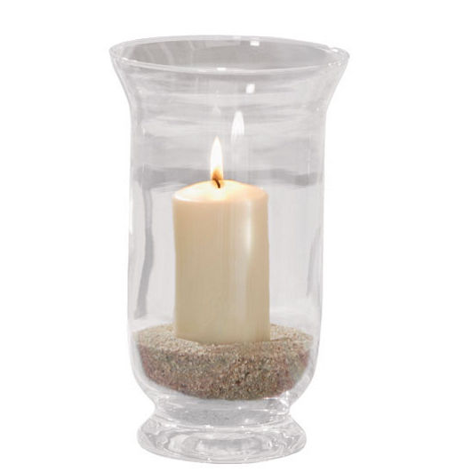 Windlicht Glas rund Ø 23cm, 40cm hoch