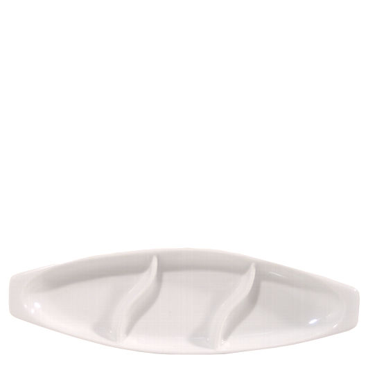 Dippschiffchen dreigeteilt 28,5cm