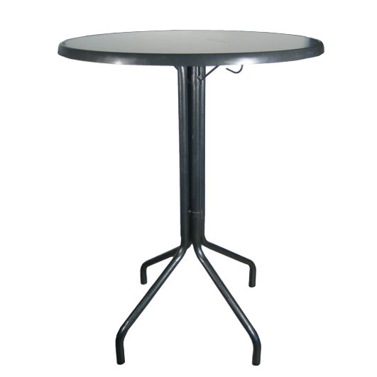 Stehtisch "Classic" anthrazit, Ø 85cm rund