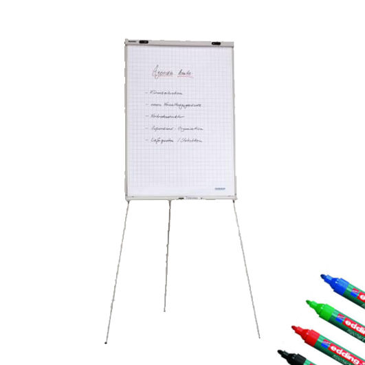 Flipchartset, Schreibtafel ca. 98x70cm